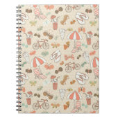 Summer Vacation Pattern Notitieboek (Voorkant)