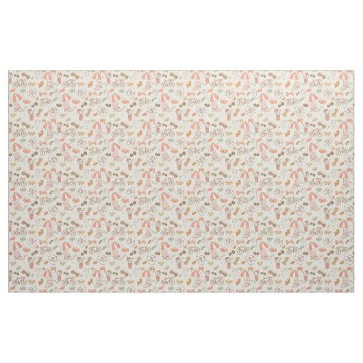 Summer Vacation Pattern Stof (Fat Quarter)