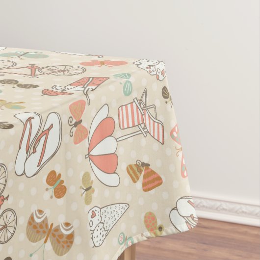 Summer Vacation Pattern Tafelkleed (Voorbeeld)