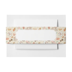 Summer Vacation Pattern Uitnodigingen Wikkel