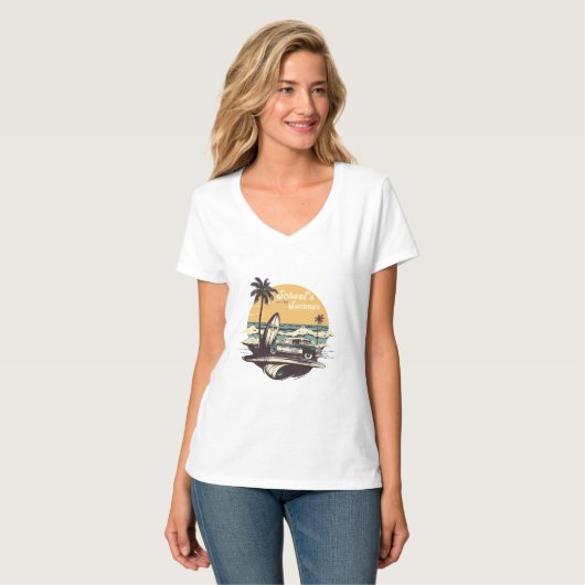 Summer Vacation T-shirt (Voorkant volledig)