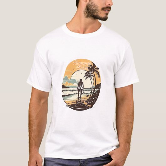 Summer Vacation  T-shirt (Voorkant)