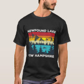 Summer Vacation Vist Retro Newfound Lak T-shirt (Voorkant)