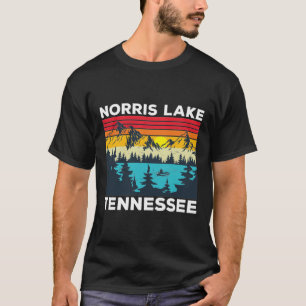 Summer Vacation Vist  Retro Norris Lake  T-shirt
