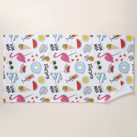 Summer Vacay Strandlaken (Voorkant)