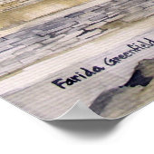 Summer van Farida Greenfield in Runswick Bay Poster (Hoek)