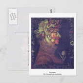 Summer van Giuseppe Arcimboldo Briefkaart (Voorkant / Achterkant)
