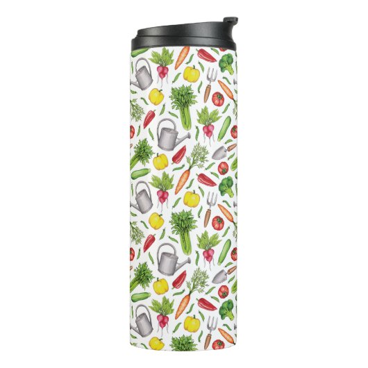 Summer Vegetable Garden Thermosbeker (Gedraaid links)
