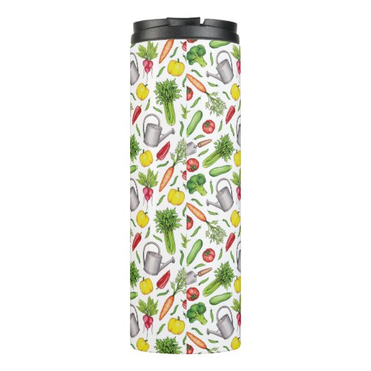 Summer Vegetable Garden Thermosbeker (Achterkant)
