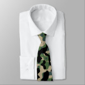 Summer Verdant Camouflage Pattern Stropdas (Gebonden)