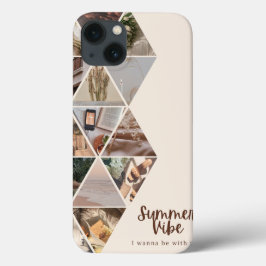 Summer Vibe, ik wil bij je zijn, beige kleur Case-Mate iPhone Case