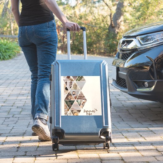 Summer Vibe, ik wil bij je zijn, beige kleur Sticker (Koffer Insitu)