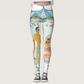 SUMMER VIBE LEGGINGS (Voorkant)
