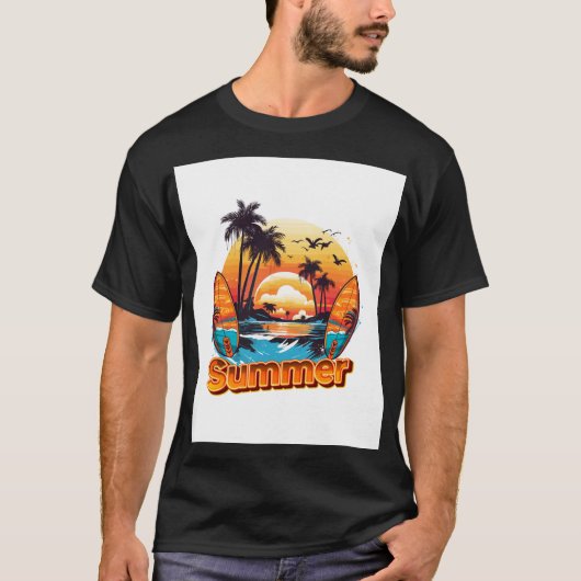 Summer Vibe shirt (Voorkant)