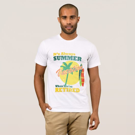 Summer Vibe T-shirt (Voorkant volledig)