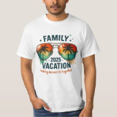 Summer Vibe voor zomervakantie T-shirt (Voorkant)