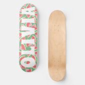 Summer Vibe Watermelon Custom Sweet Skateboard (Voorkant)