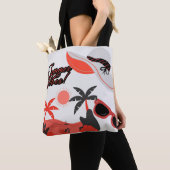 Summer Vibe White Tote bag (Dichtbij)