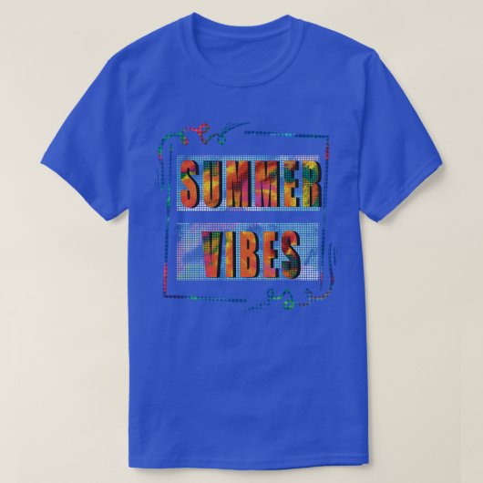 Summer Vibes 2 T-shirt (Design voorkant)