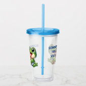 Summer Vibes Acrylic Tumbler Acryl Drinkbeker (Rechts)