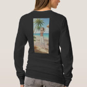 Summer Vibes Anime Beach Scene – Character Art T-shirt (Achterkant)