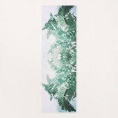 Summer Vibes Banana Leaves Bleek Green Yogamat (Voorkant)