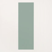 Summer Vibes Banana Leaves Bleek Green Yogamat (Achterkant)