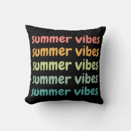 Summer Vibes Beach Vacation Retro Summer Kussen