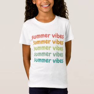 Summer Vibes Beach Vacation Retro Summer T-shirt