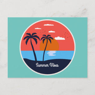 Summer Vibes Briefkaart