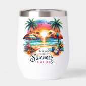 Summer Vibes Brushstroke Beach Sunset-34626 (Achterkant)