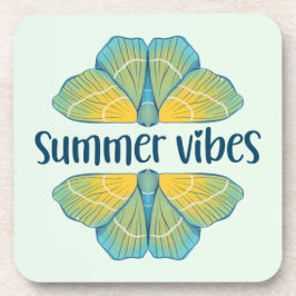 Summer Vibes Butterfly Bier Onderzetter