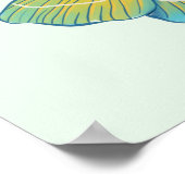 Summer Vibes Butterfly Poster (Hoek)