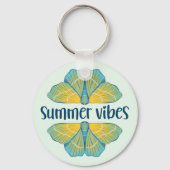 Summer Vibes Butterfly Sleutelhanger (Achterkant)