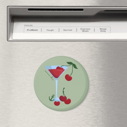 Summer Vibes Cherry Magneet (Insitu (Vaatwasser))