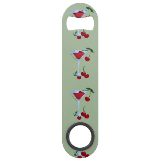 Summer Vibes Cherry Speed Flessenopener (Voorkant)