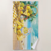 Summer Vibes | Citroen Zomer Cocktail Strandlaken (Voorkant)