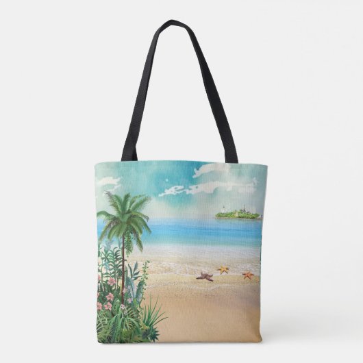 Summer Vibes | Citroen Zomer Cocktail Tote Bag (Achterkant)