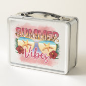 Summer Vibes | Coastal Beach Zonnebril Ontwerp (Achterkant)