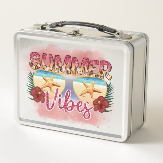 Summer Vibes | Coastal Beach Zonnebril Ontwerp (Voorkant)