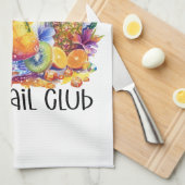 Summer vibes cocktail club | Tropical Drink Theedoek (Quarter Fold)