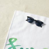 Summer Vibes Coconut Cup Strandlaken (In situ)