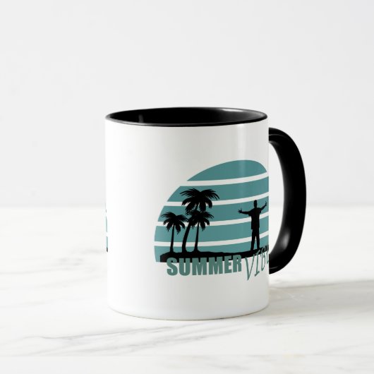 Summer Vibes Familievakantie Mok (Voorkant rechts)