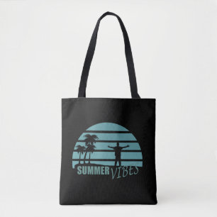 Summer Vibes Familievakantie Tote Bag