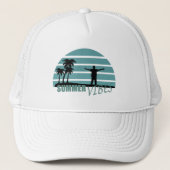 Summer Vibes Familievakantie Trucker Pet (Voorkant)