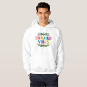 Summer Vibes Floral Design-54504 Hoodie (Voorkant volledig)