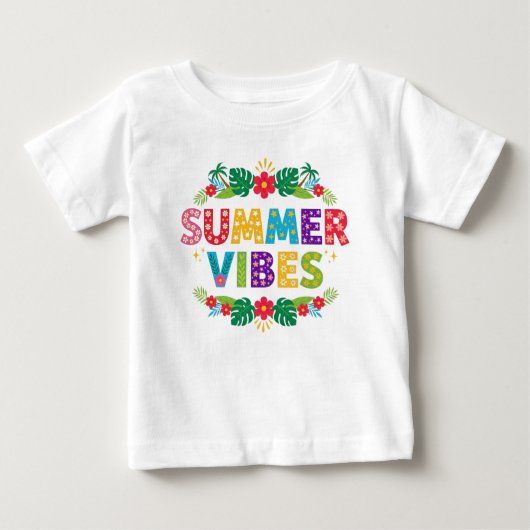 Summer Vibes Floral Design-54504 Hoodie (Voorkant)