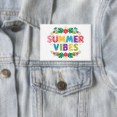 Summer Vibes Floral Design-54504 Hoodie Button (Insitu)