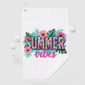 Summer Vibes Golfhanddoek (Insitu)
