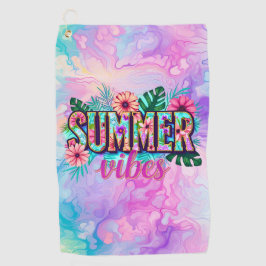 Summer Vibes Golfhanddoek